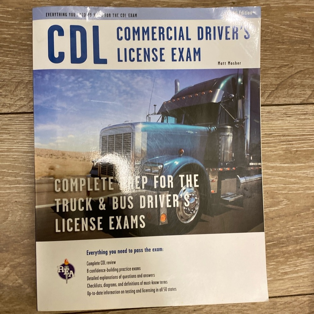 Official CDL Study Guide: Commercial Driver's License Guide: Exam Prep Book 5th
